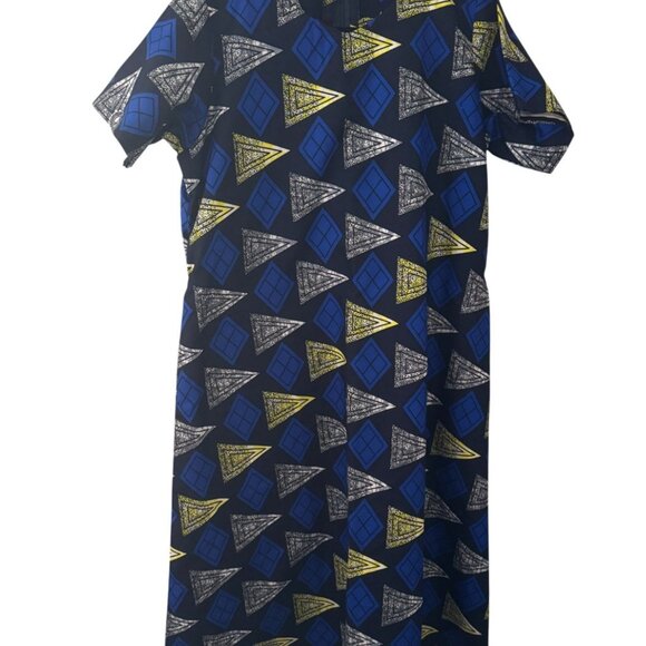 Kenya Africa Dress w/pockets Handmade check for measurements - Picture 1 of 6